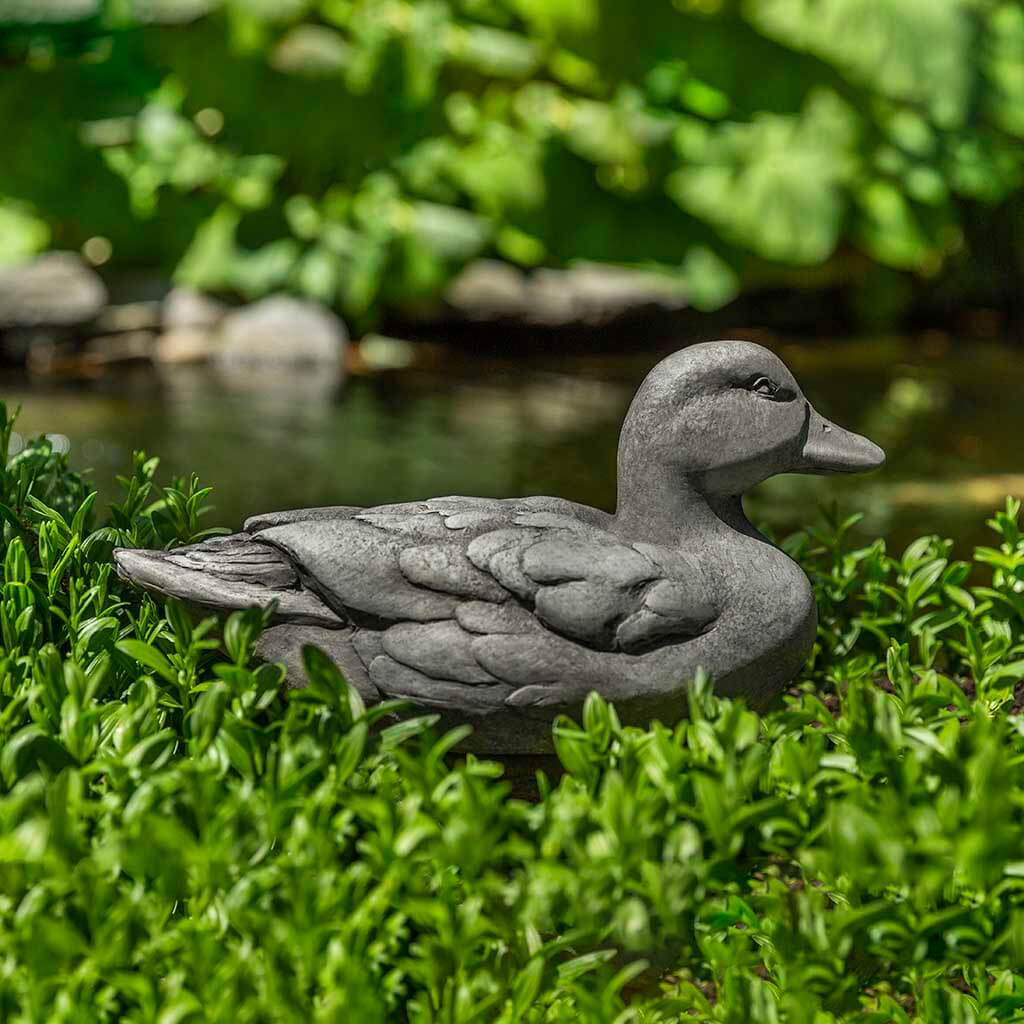 Cement Decoy Duck
