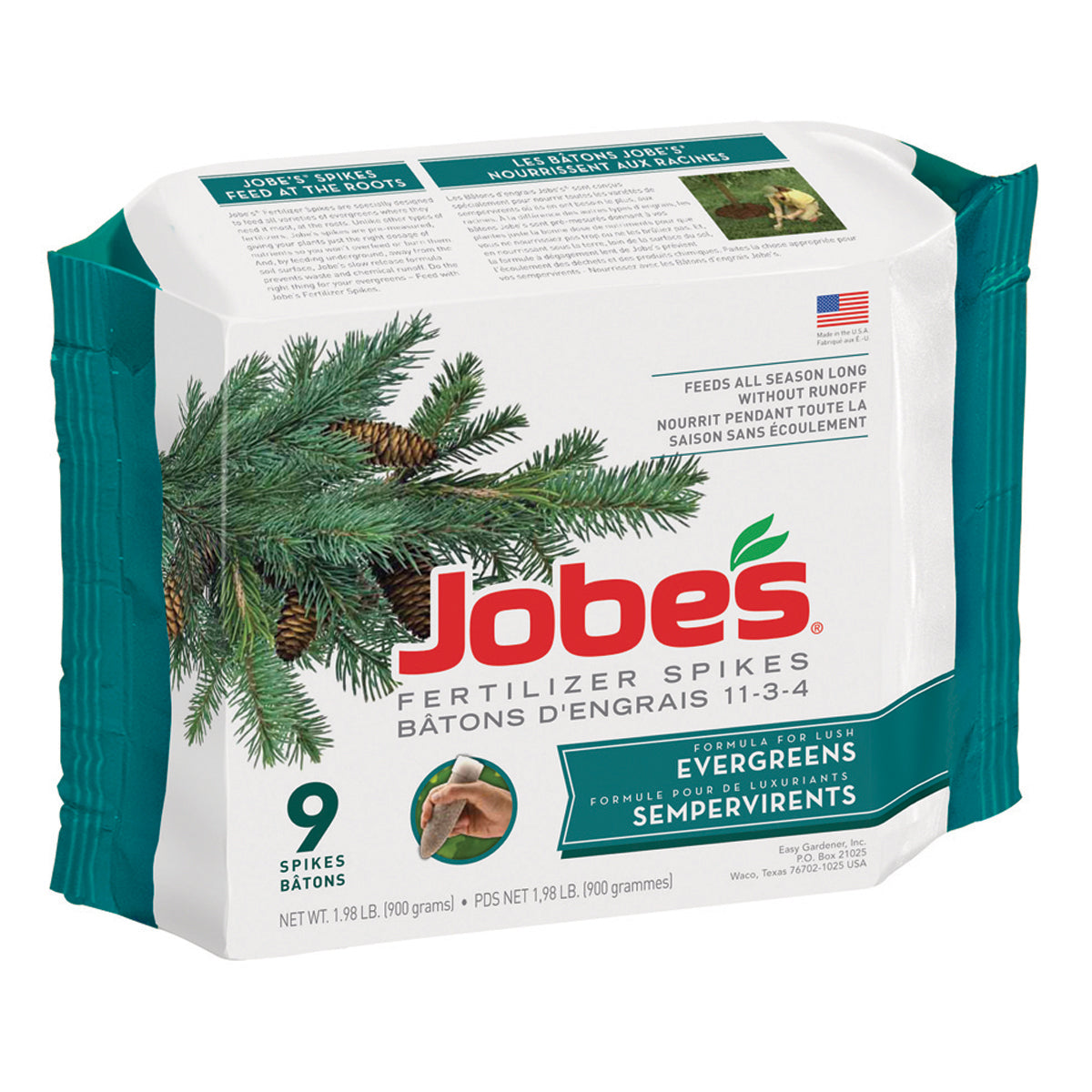 Fertilizer Spikes, Jobes Evergreen