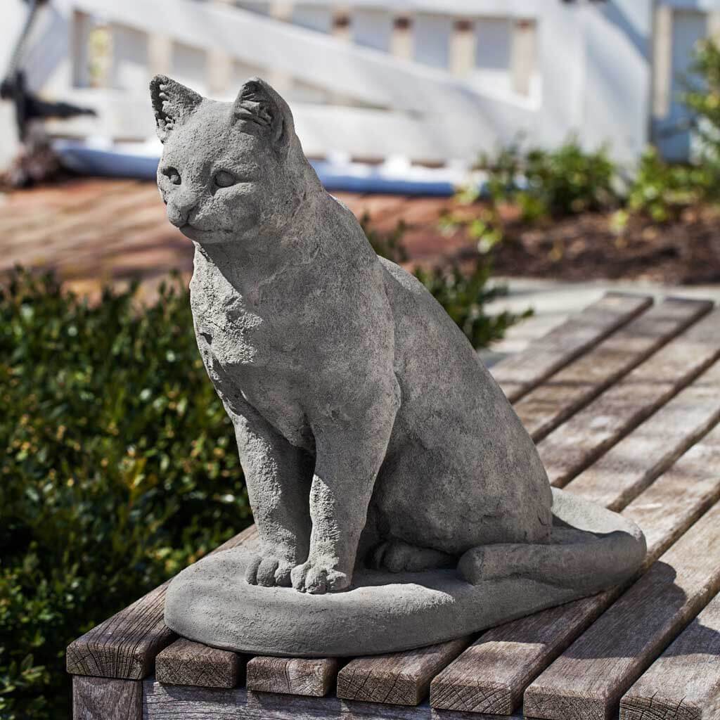 Cement Garden Cat