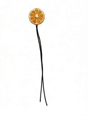Orange Slice Pick 12"