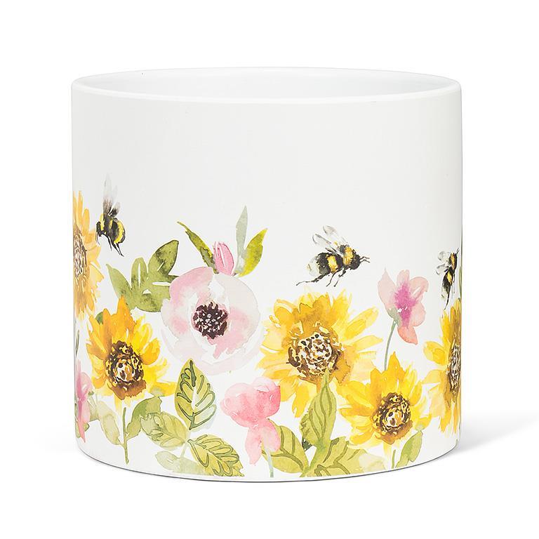 Planter, Floral 6.5"