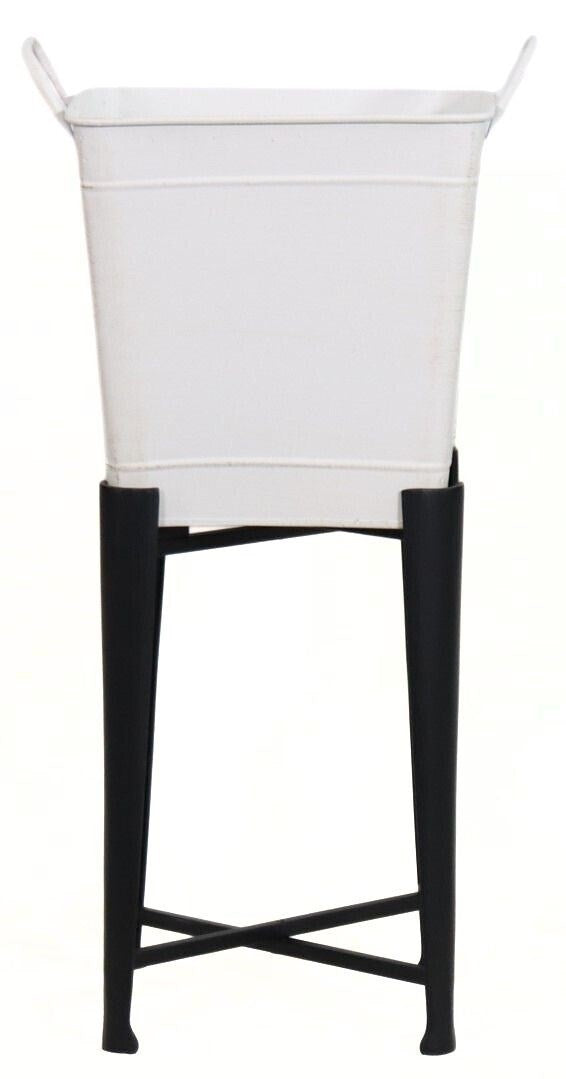 Wash Tub on a Stand, Metal 10"
