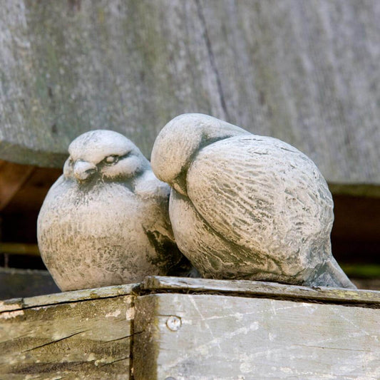 Cement Duet Birds