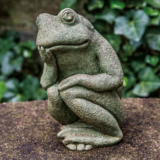 Cement Small Thoughts Frog