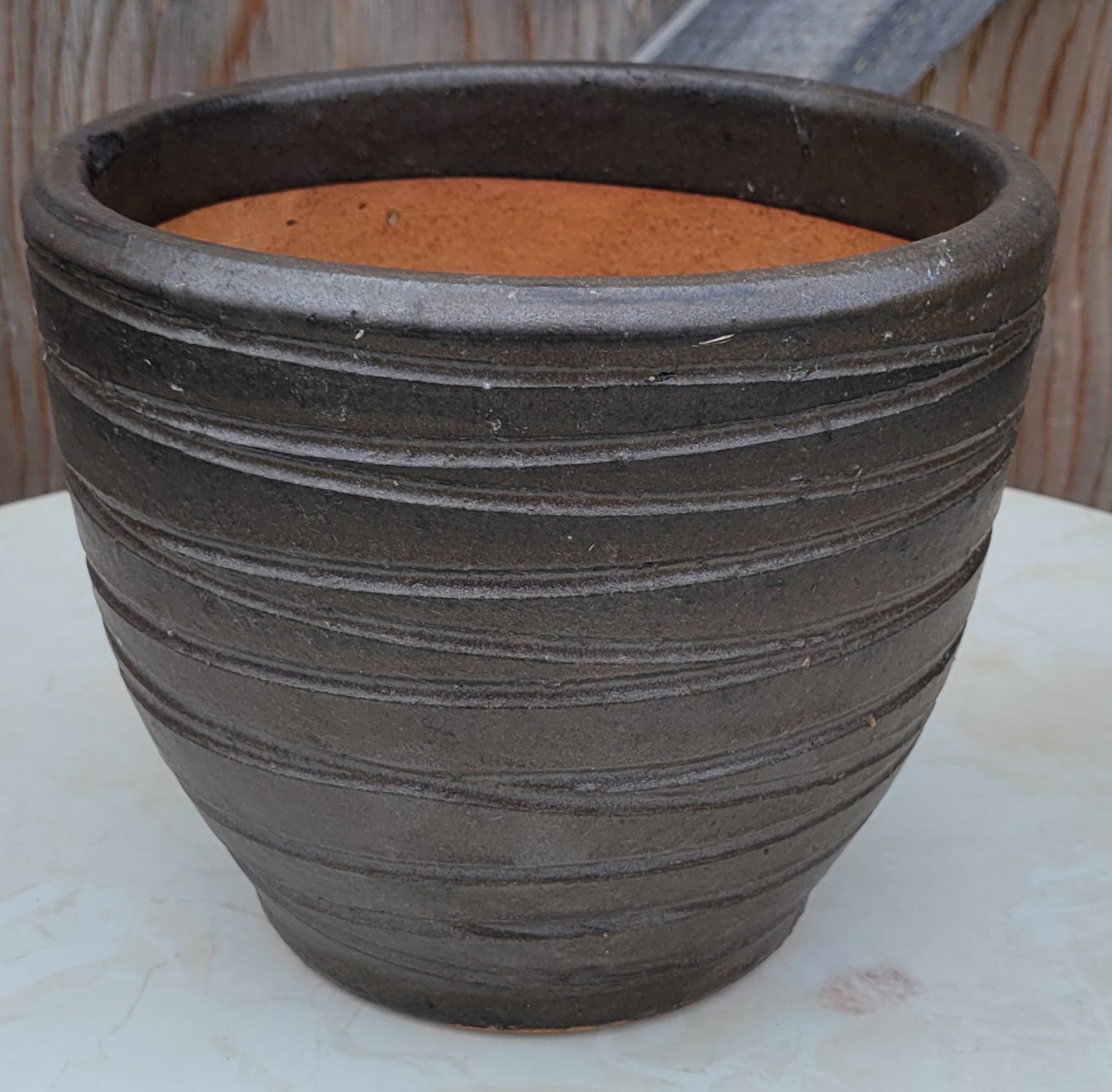 Planter, Ceramic Toga Bell