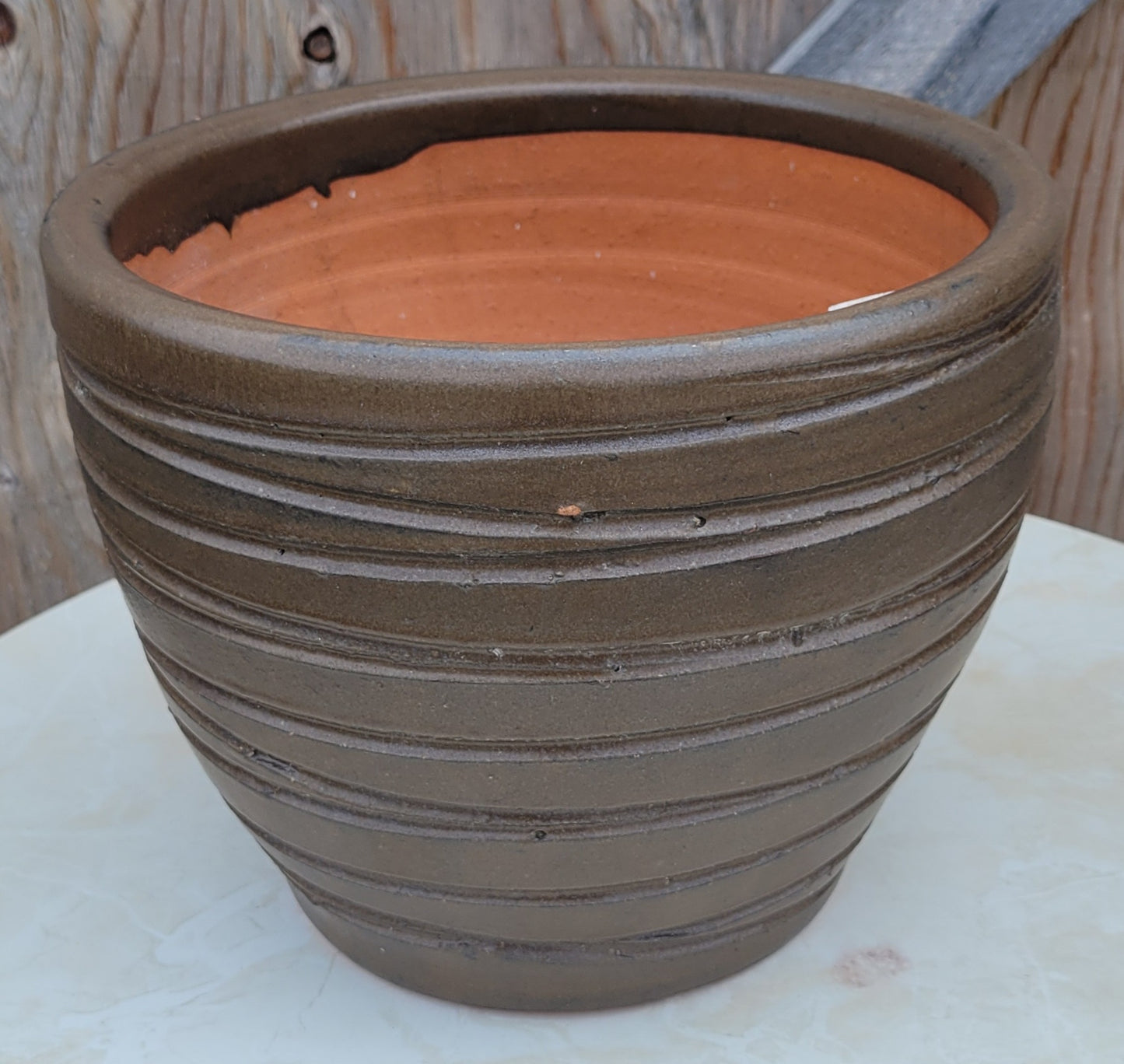 Planter, Ceramic Toga Bell