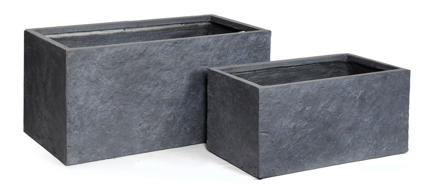 Clayfibre Planter, Arizona Bigular Graphite