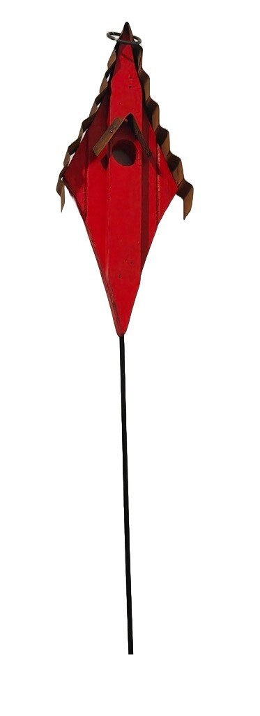 Birdhouse on a Stake