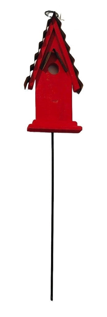 Birdhouse on a Stake