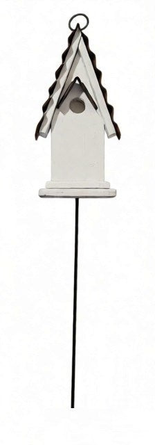 Birdhouse on a Stake