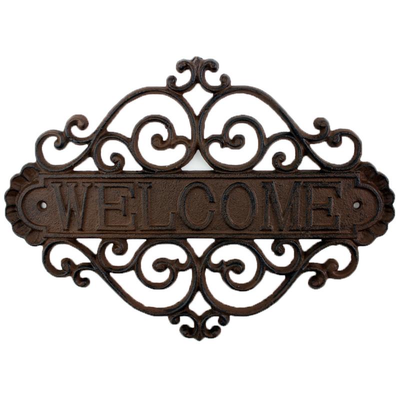Cast Iron Sign