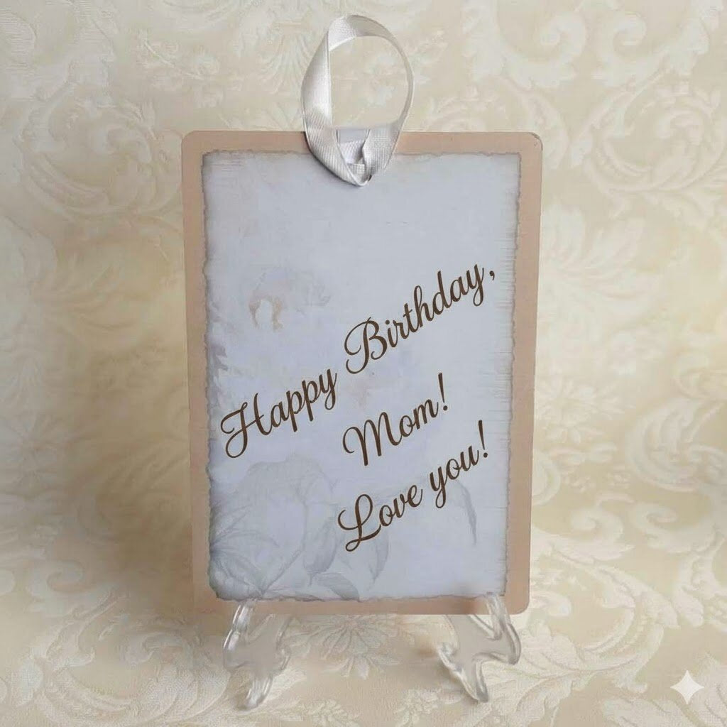 Decor Card, Double Sided Assorted