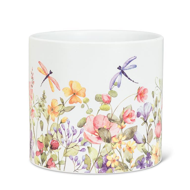 Planter, Floral 6.5"