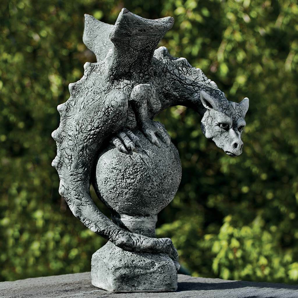 Cement Fiona Winged Dragon