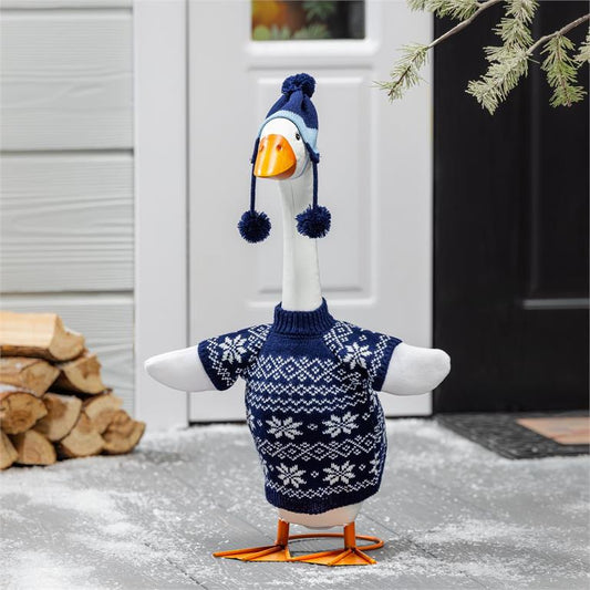 Giddy The Goose Outfit, Blue Sweater
