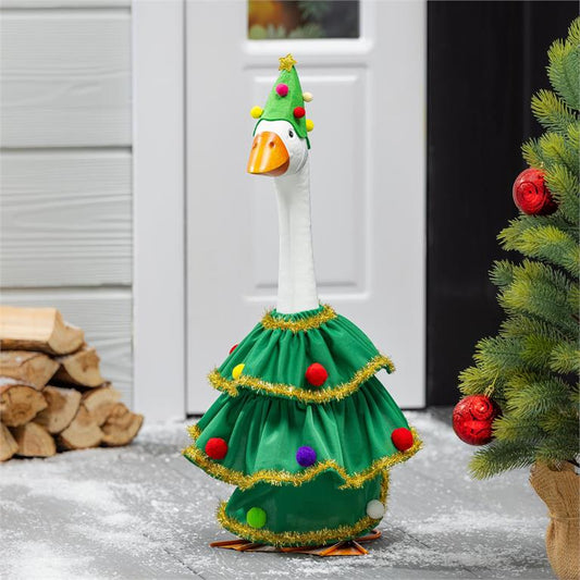 Giddy The Goose Outfit, Christmas Tree
