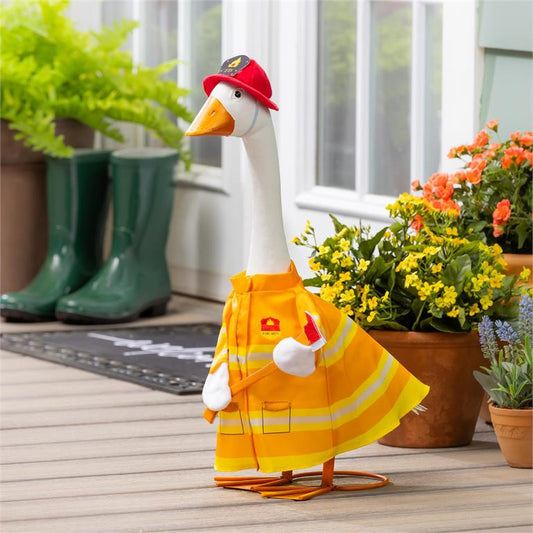 Giddy The Goose Outfit, Firefighter