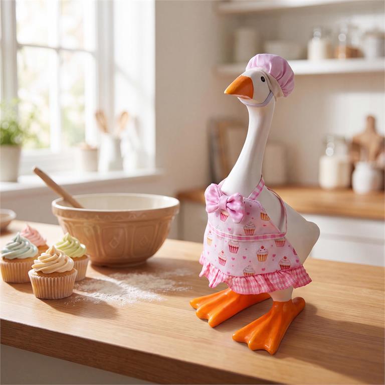Gordy The Desk Goose Outfit, Baker