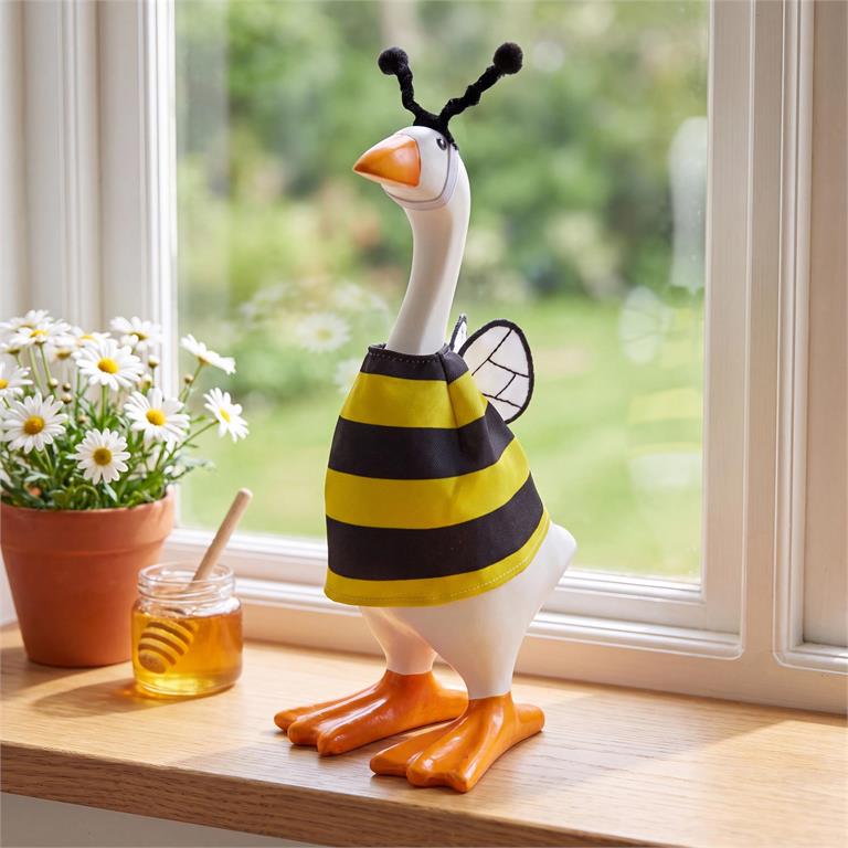 Gordy The Desk Goose Outfit, Bee