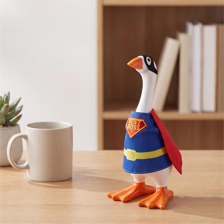 Gordy The Desk Goose Outfit, Best Boss