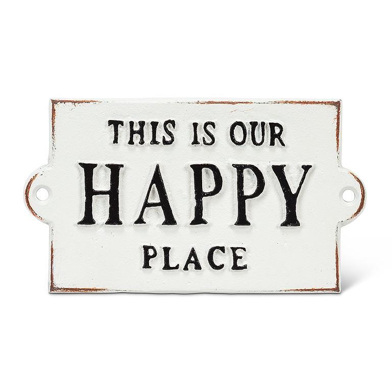 Cast Iron Sign