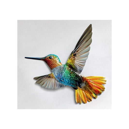Hummingbird, Metal 14.96" x 13.78"