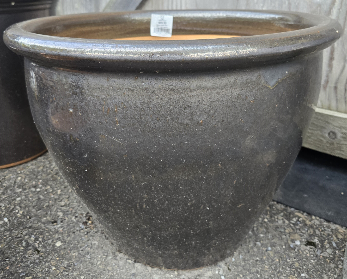 Planter, Ceramic Majestic - Tank Iron