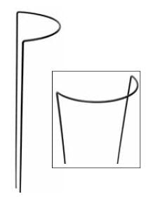 Perennial Support, Heavy Duty 46" x 12"