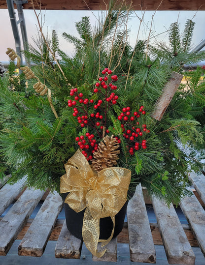 Make & Take Workshop - Large Festive Porch Planter