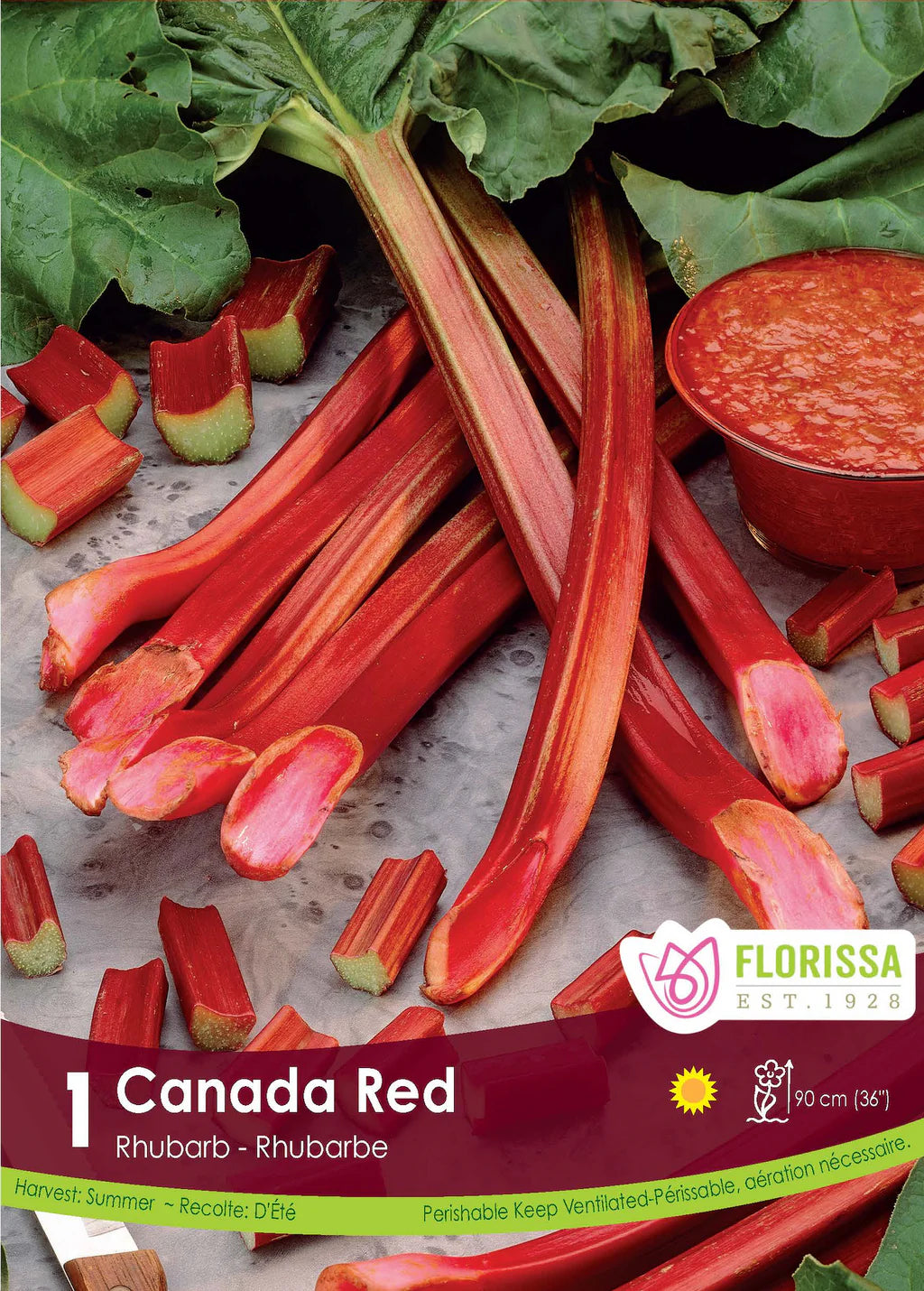 Rhubarb, Canada Red