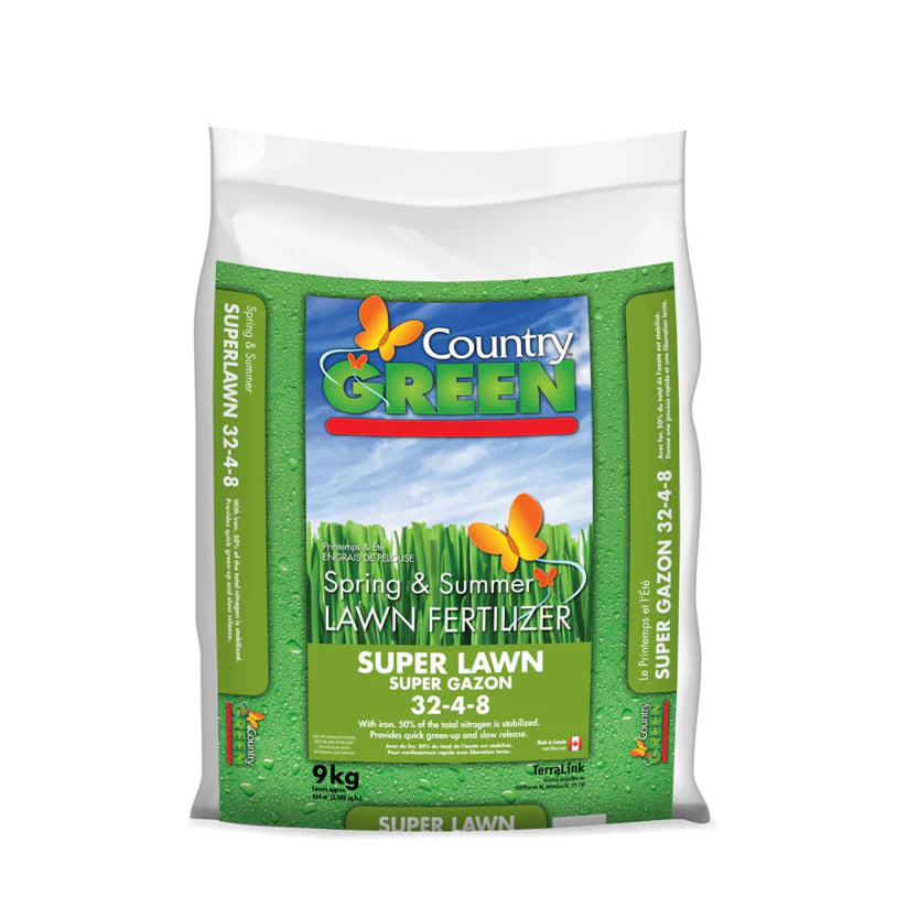 Superlawn Spring & Summer 32-4-8 Fertilizer  9 kg