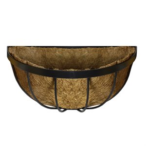 Wall Basket, 18" with Coco Liner