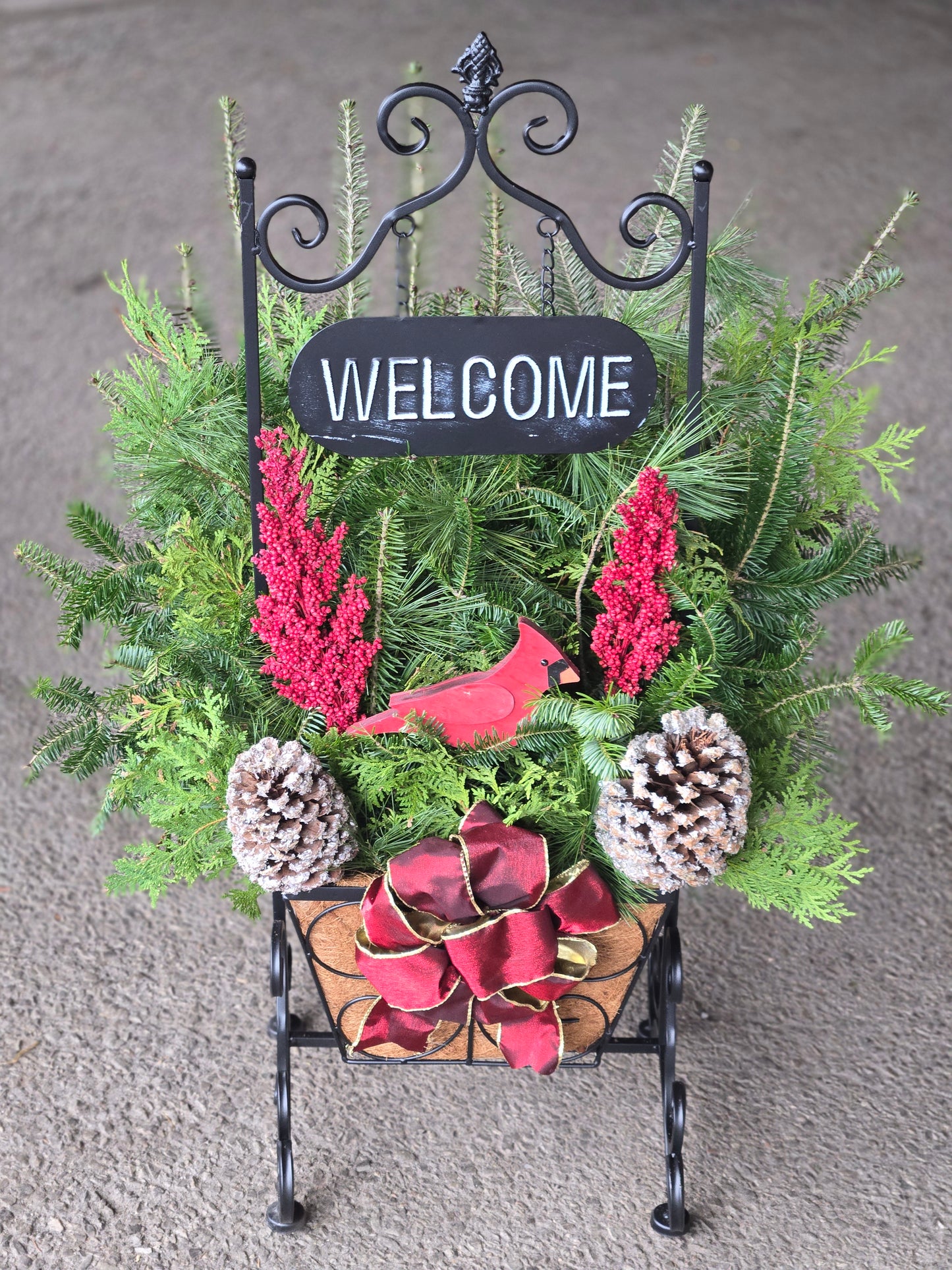 Welcome Planter, Seasonal