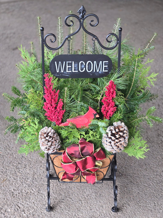 Welcome Planter, Seasonal