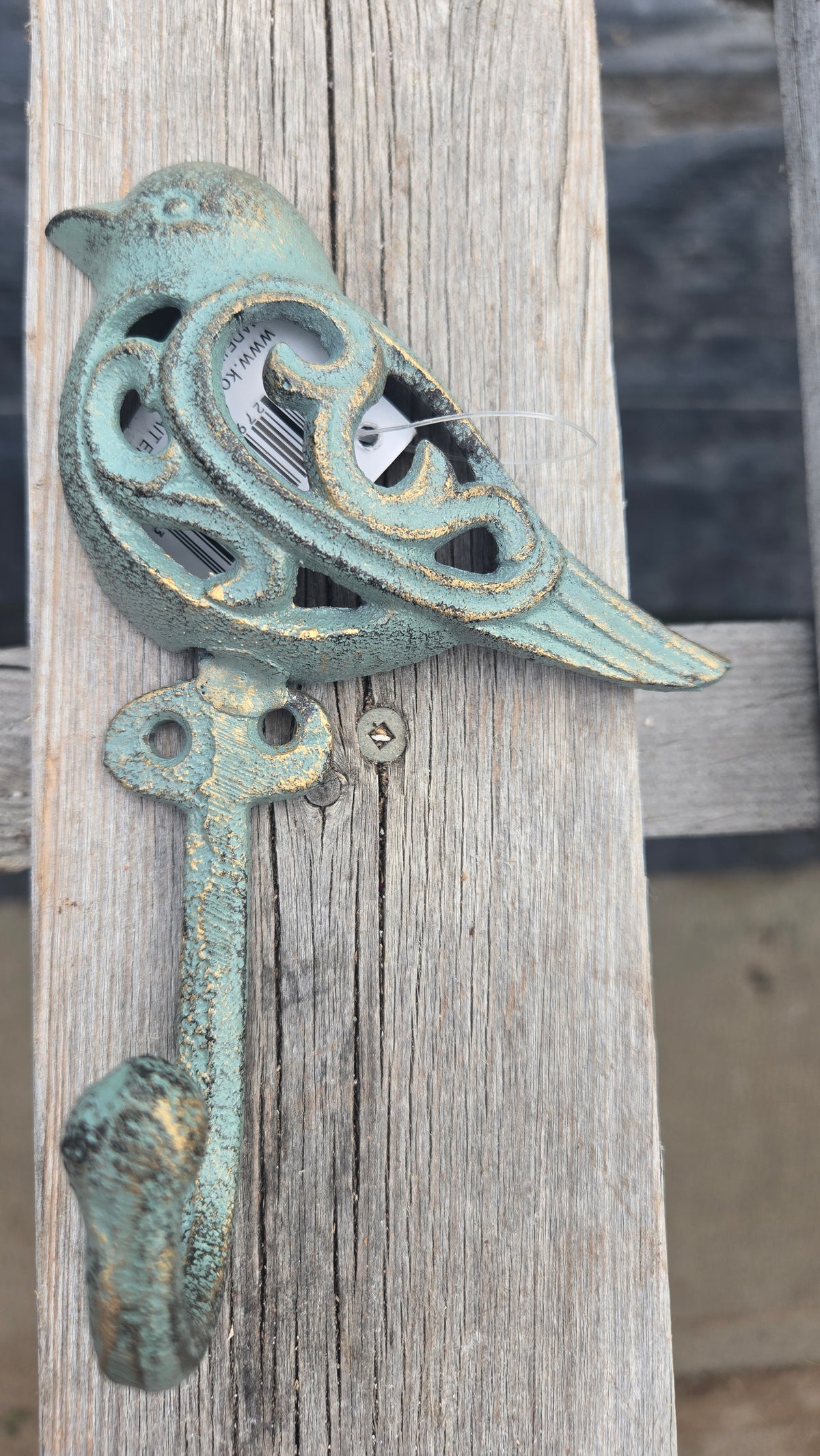 Cast Iron Bird Hook