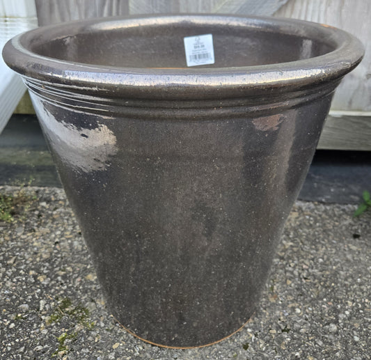 Planter, Ceramic Straight Sasha - Tank Iron